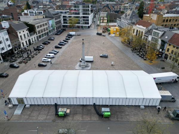 Aluhal Mosselfeest Ronse Tenten Vannieuwenhuyze